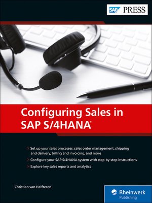 cover image of Configuring Sales in SAP S/4HANA